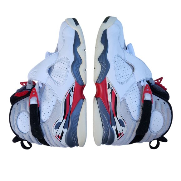 Air Jordan 8 Retro Bugs Bunny 305381-103 Sneakers Shoes White Red Grey 9.5 - Picture 10 of 11